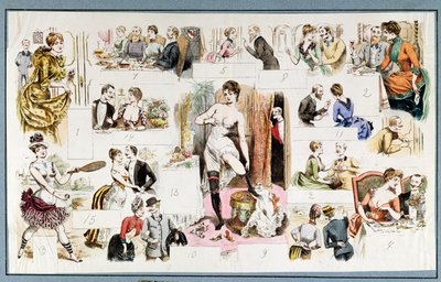 Scenes from the Daily Life of a Courtesan by French School
